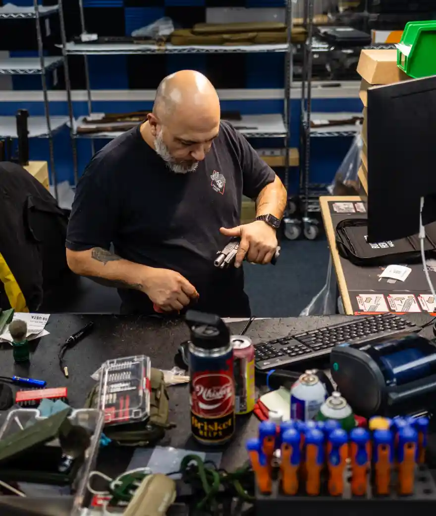 used handgun inspection