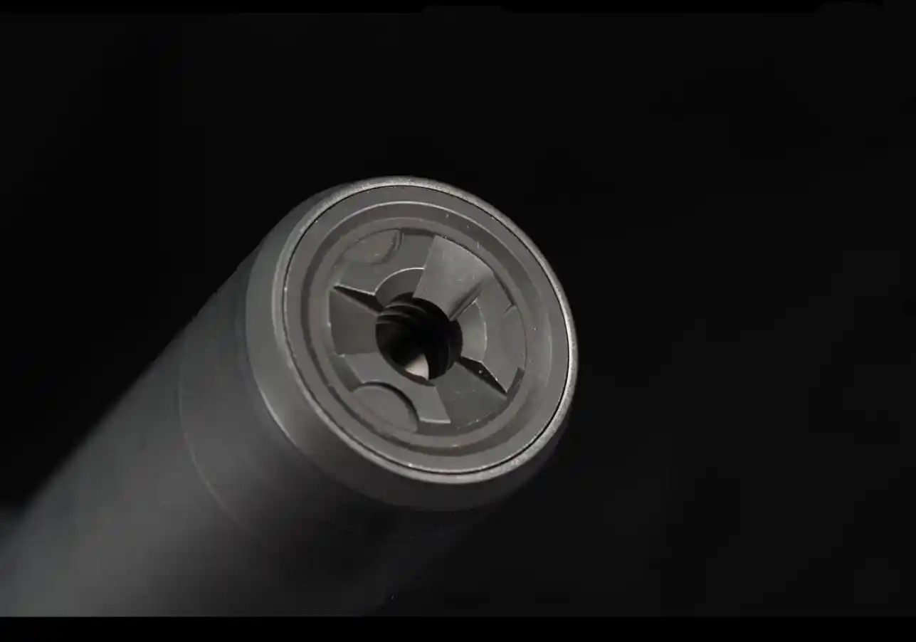 AAC suppressor, muzzle end