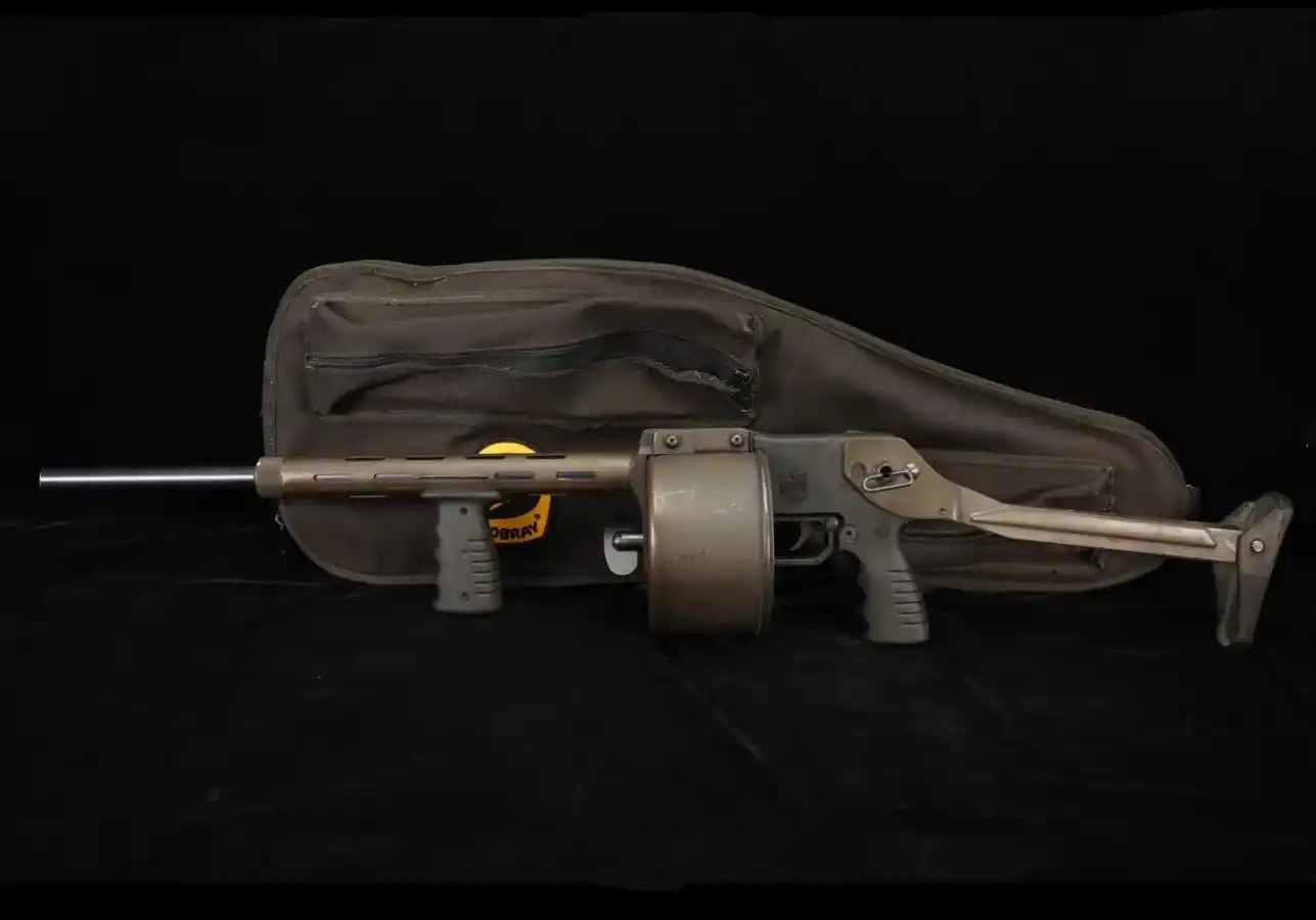 Cobray Street Sweeper 12-gauge with soft case