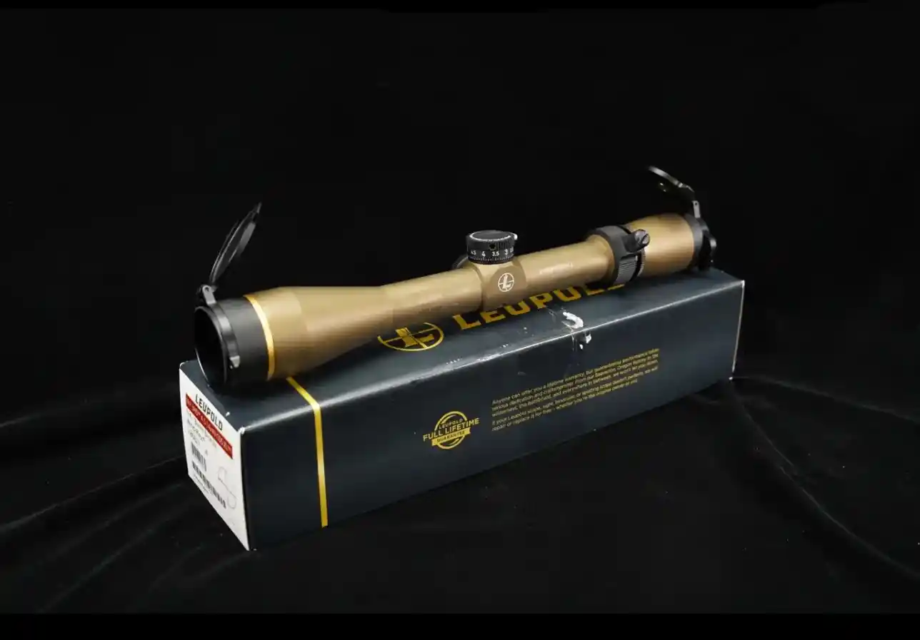 Leupold rifle scope in bronze finish