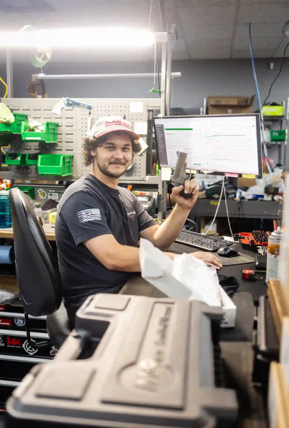 gun shop employee