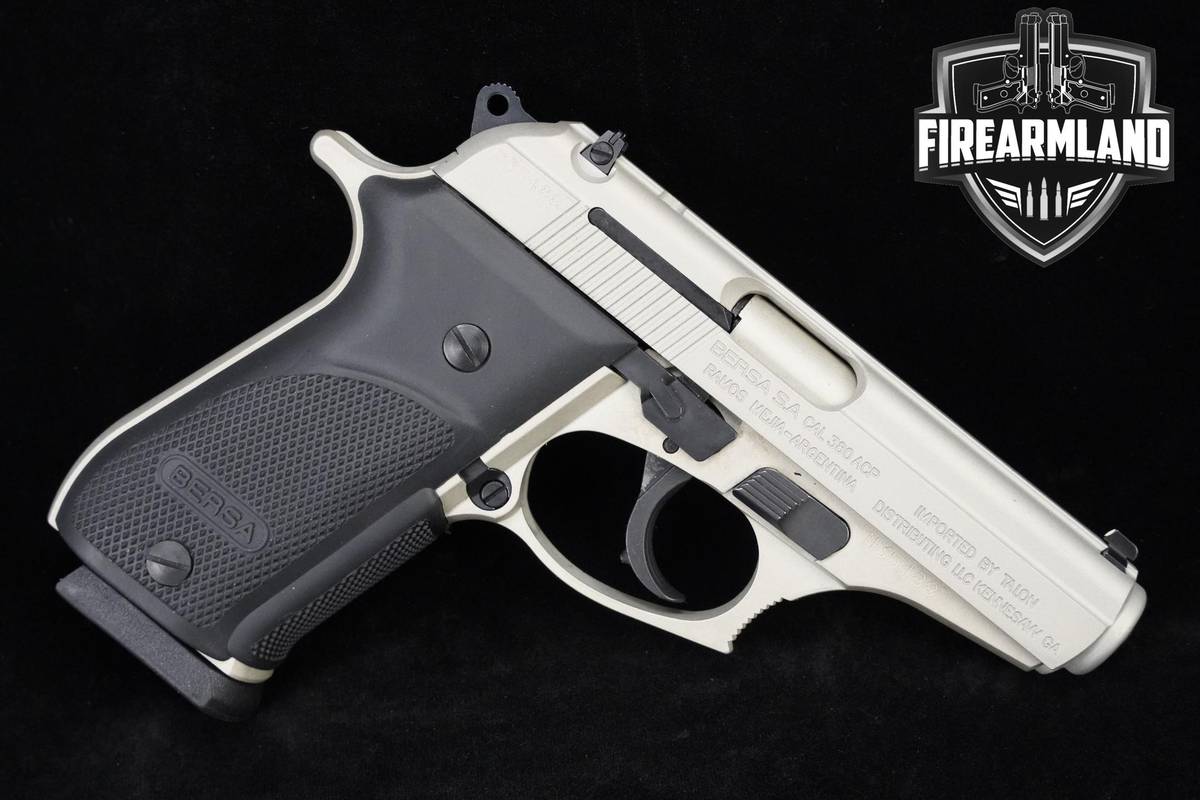 Bersa Thunder 380 Plus 380 ACP Silver Bersa Thunder380 DA/SA