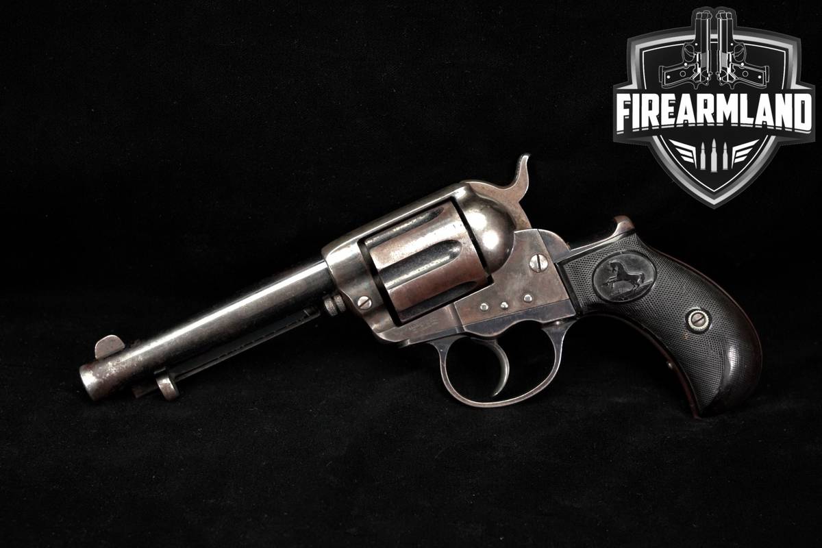 1883 Colt Model 1877 Thunderer 41Colt 4.5" DA/SA 1st Gen Design ACID-ETCHED