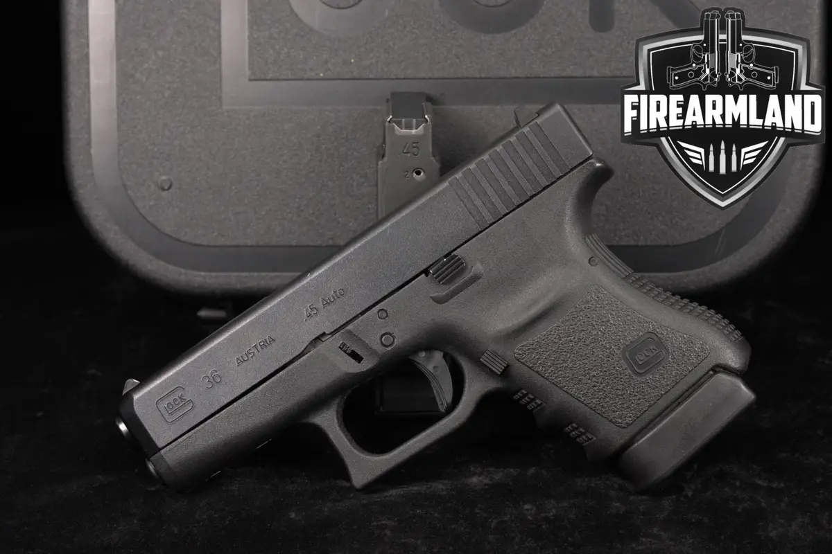 Glock 36 Gen3 G36 Gen 3 Slimline 45 ACP 3.78" +2 MAGS & ORIG CASE