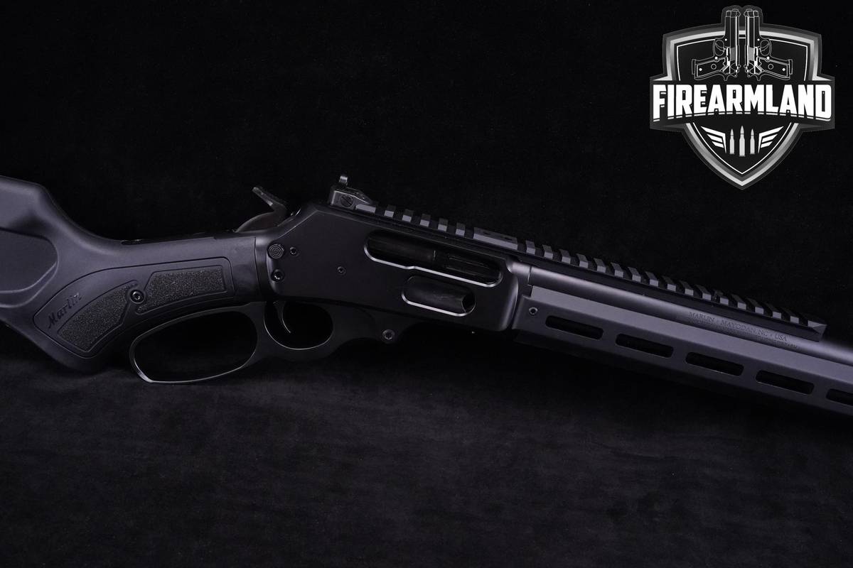 M-LOK RAIL Marlin Model 1895 Dark Series 45-70 Govt 16" Graphite Black