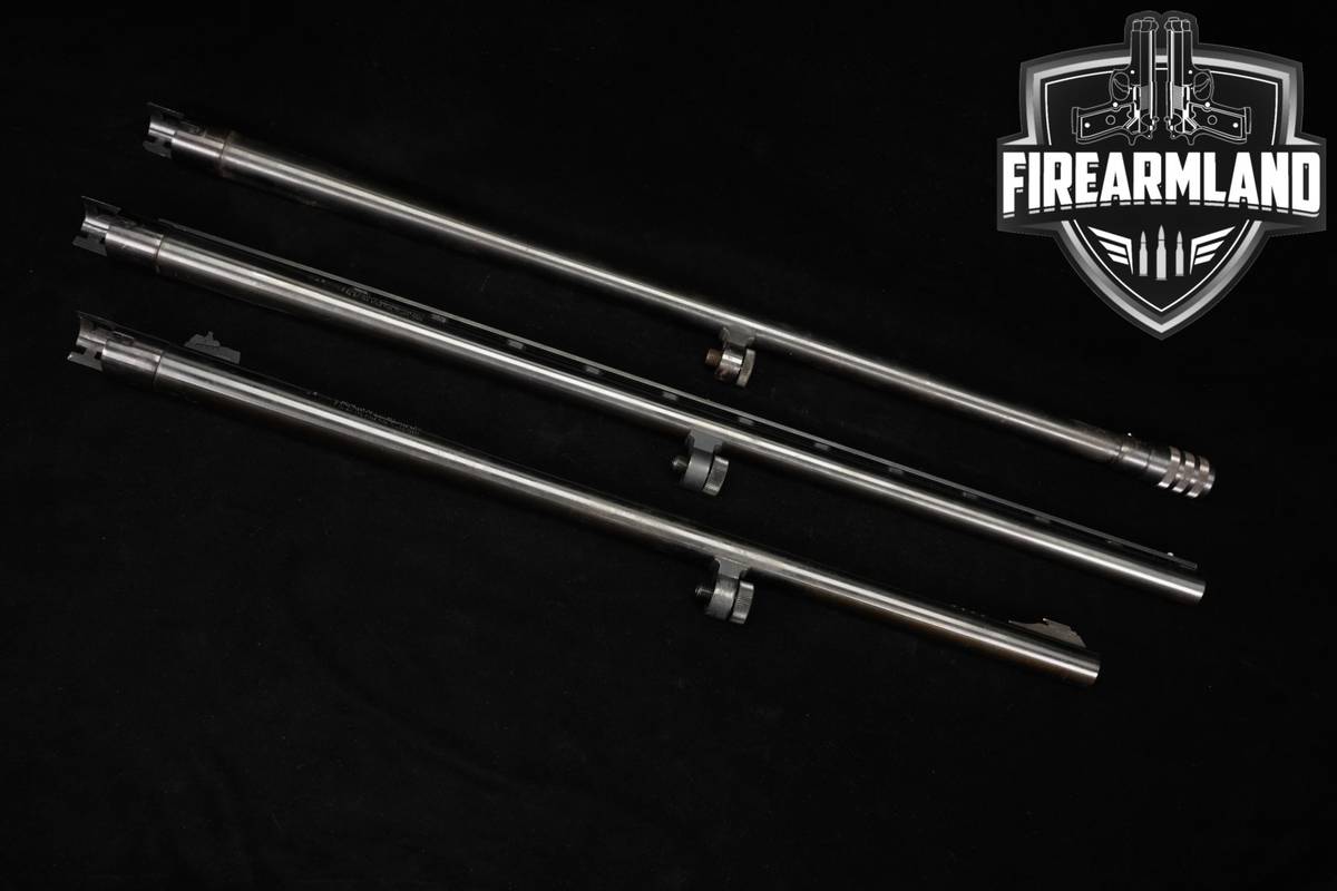 3-BARREL SET Mossberg Model 500 12-Gauge Blued M500