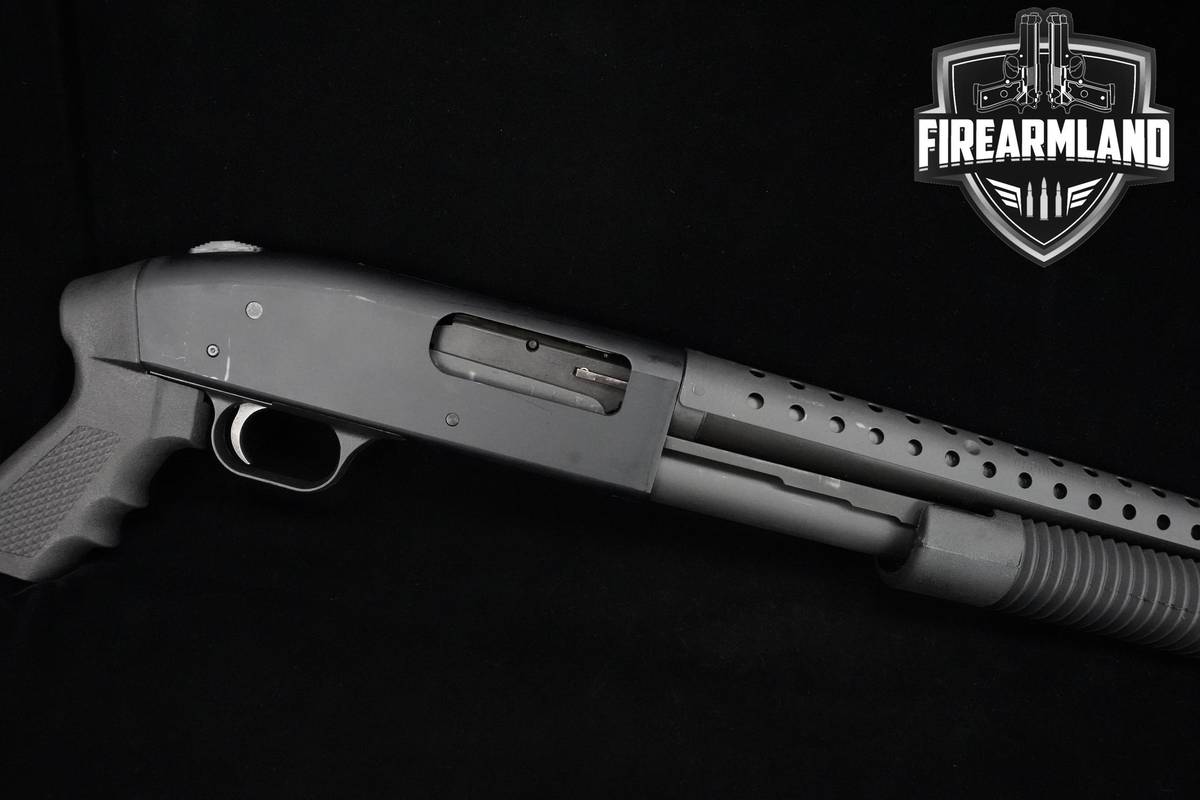 PISTOL-GRIP Mossberg Model 500 12-Gauge 20" Matte Blued Mossberg 500