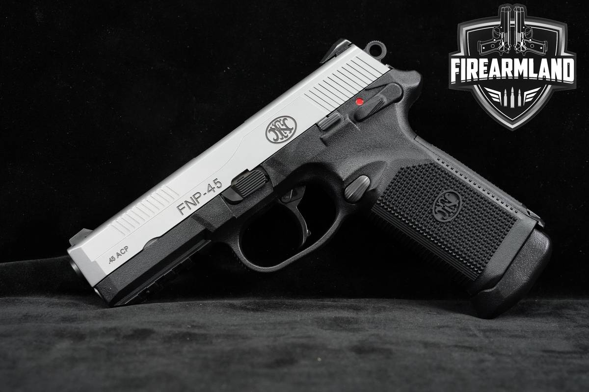 Used FNH FNP-45-ACP 4.5" +3 MAGS & ORIG CASE