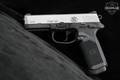 FN Herstal (FNH) FNP-45 .45 ACP Two-Tone Stainless in Excellent Condition Image 3