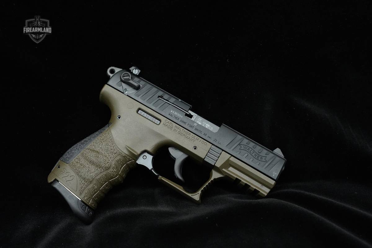 Walther P22 CA Military Pistol 22LR Walther 22 LR P22 Pistol DA/SA P22CA
