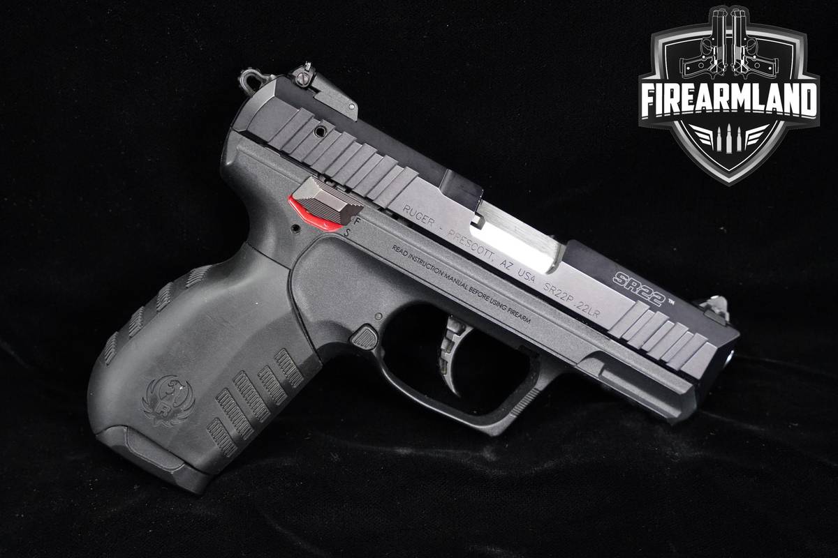 Ruger SR22 22LR 3.5" SR-22 LR Stainless Barrel DA/SA Decocker +2 MAGS