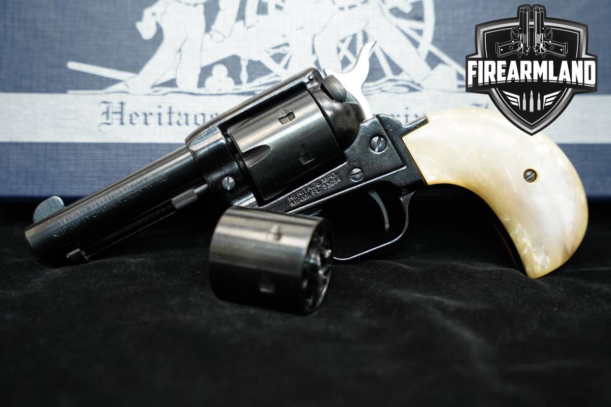 Heritage Manufacturing Rough Rider Birdshead Convertible 22LR 3.5" +OG BOX