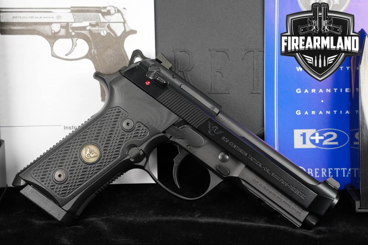 Wilson Combat WC Beretta 92G Centurion Tactical 9mm 4.25" +3 MAGS & OG CASE