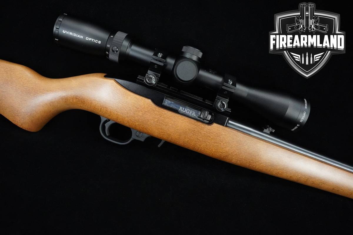 Ruger Model 10/22 Carbine 22LR 18.5" Ruger-10/22 10-22 5 MAGS, CASE & OPTIC