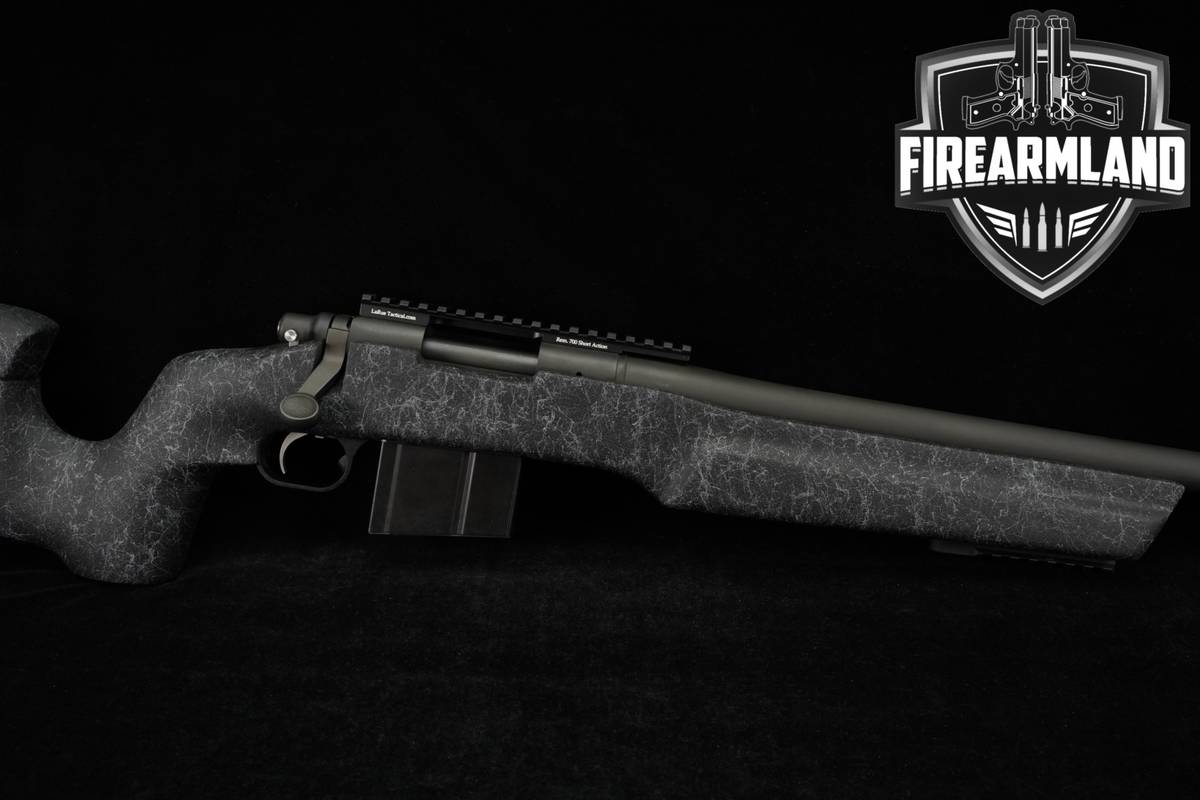 Remington Model 700 308 Winchester Gray & Black/Gray Marbled M700 +2 MAGS