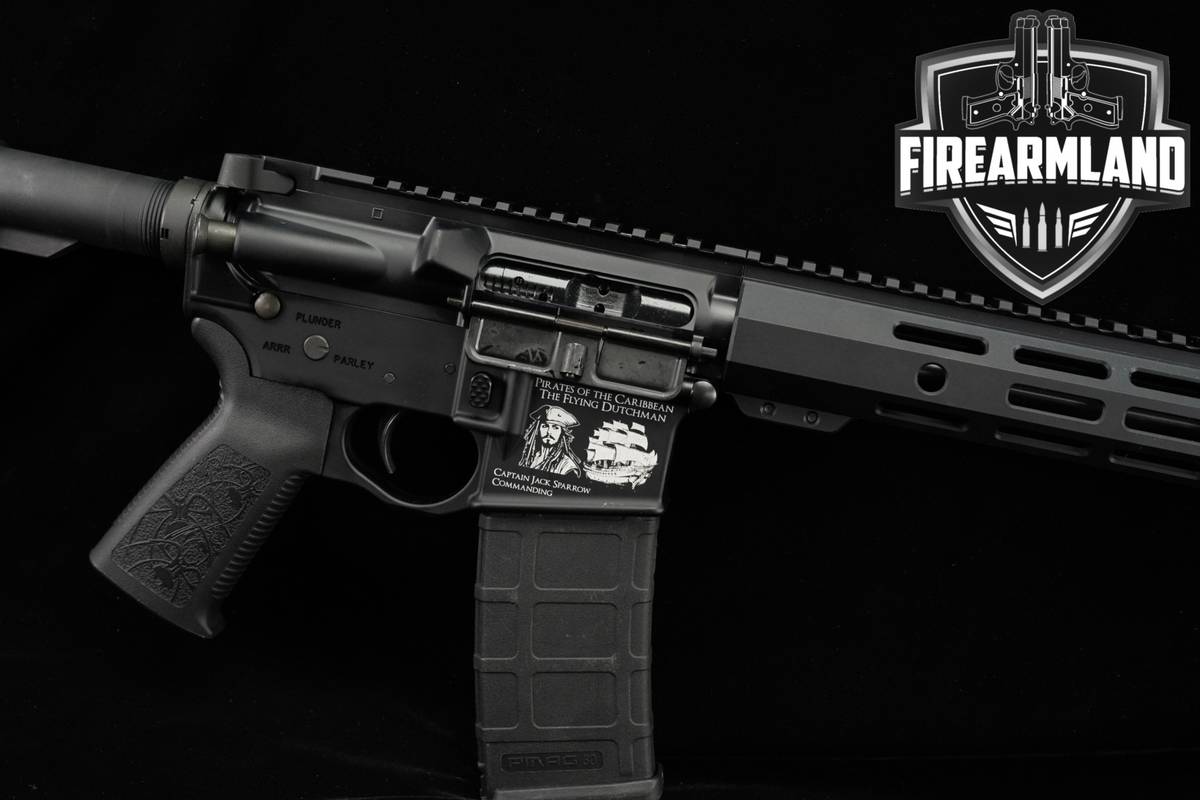Spikes Tactical ST-15 Calico Jack ST15 AR AR15 Ship Art