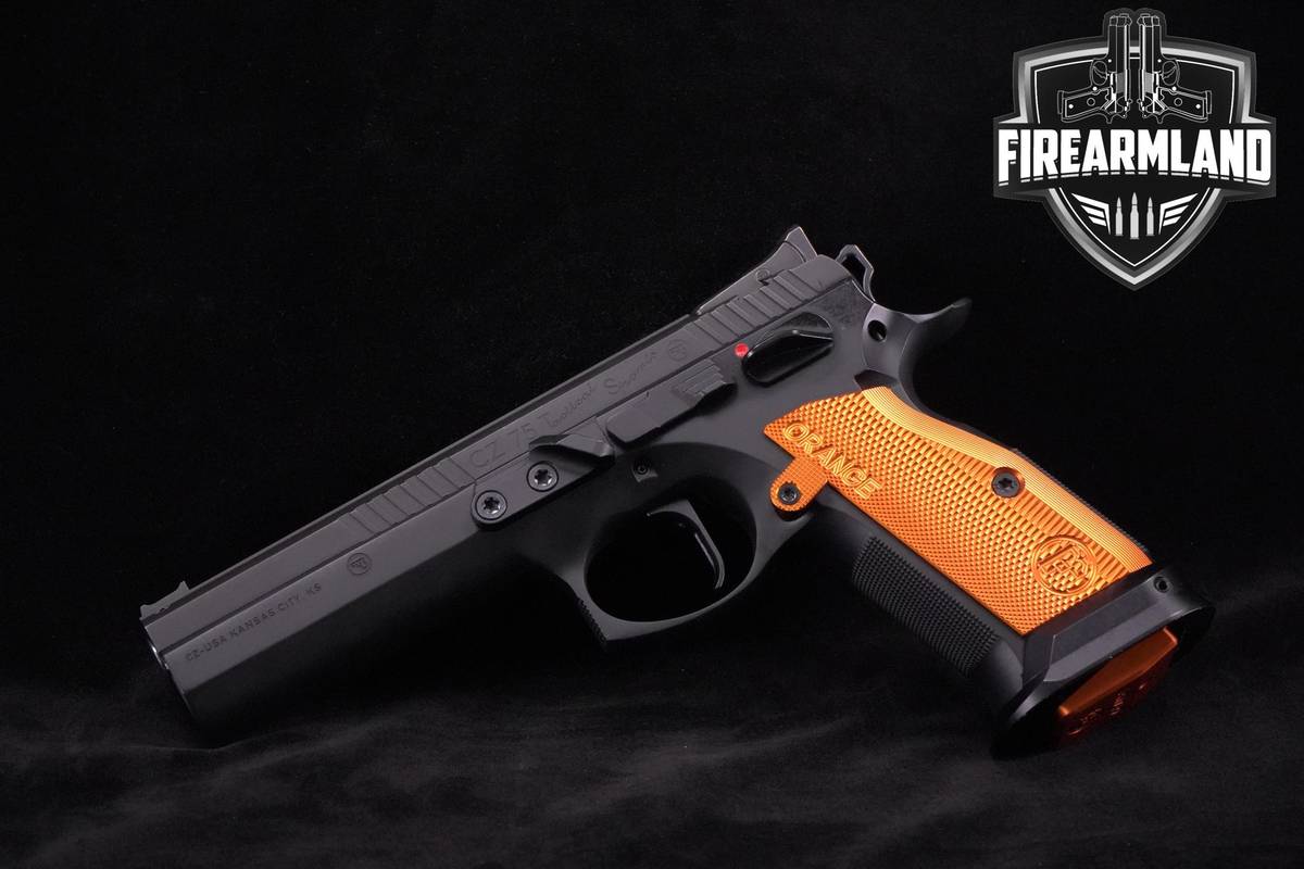 DESIRED CZ 75 Tactical Sports Orange 9mm 5.1" +3 MAGS & ORIG CASE