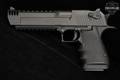 Magnum Research Desert Eagle Mark XIX L6 Integral Muzzle Brake .50 AE Black in Very Good Condition Image 3