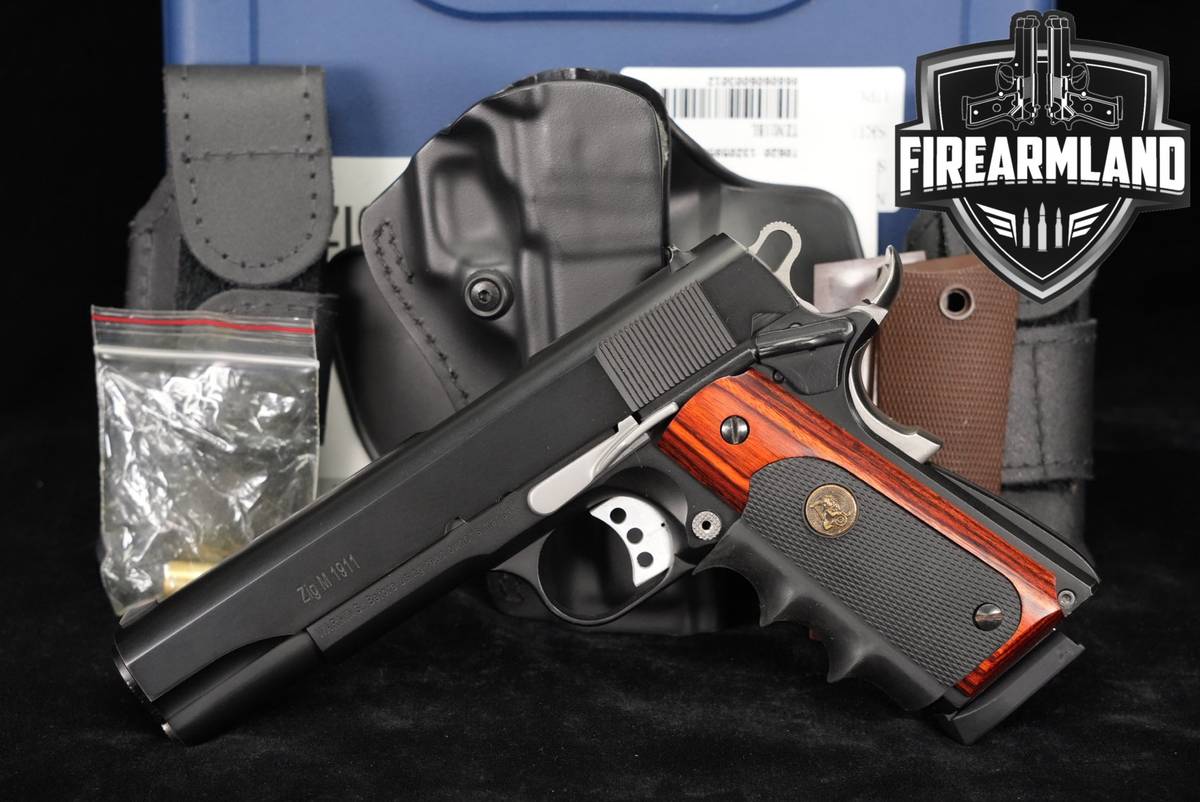 TISAS ZIG M1911 45 ACP AS M-1911 +3 MAGS & ORIG CASE