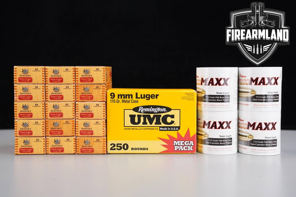 1400 RDS! 9mm Ammo