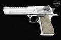 Magnum Research Desert Eagle Mark XIX White Matte Distressed .50 AE White Matte Distressed Cerakote in Excellent Condition Image 3