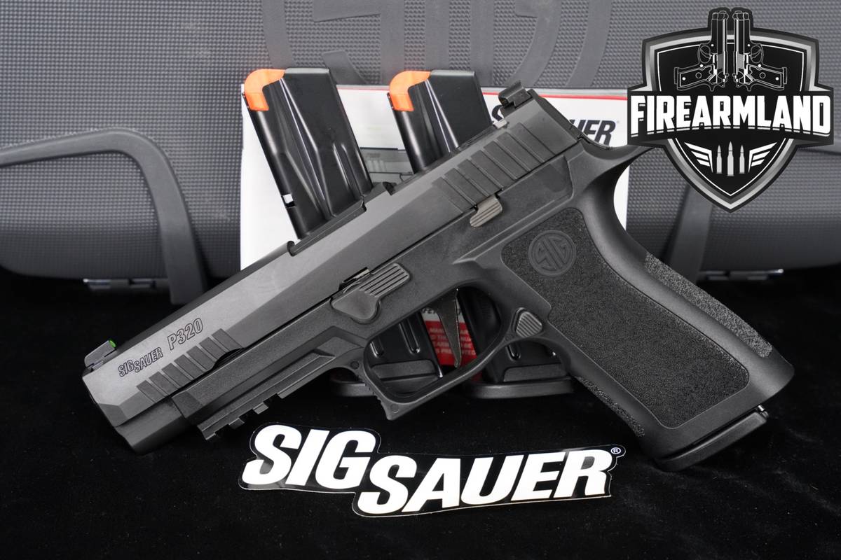 Sig Sauer P320 XFULL OR 9mm 4.7" P-320 X-Full Pistol +3 MAGS & ORIG CASE