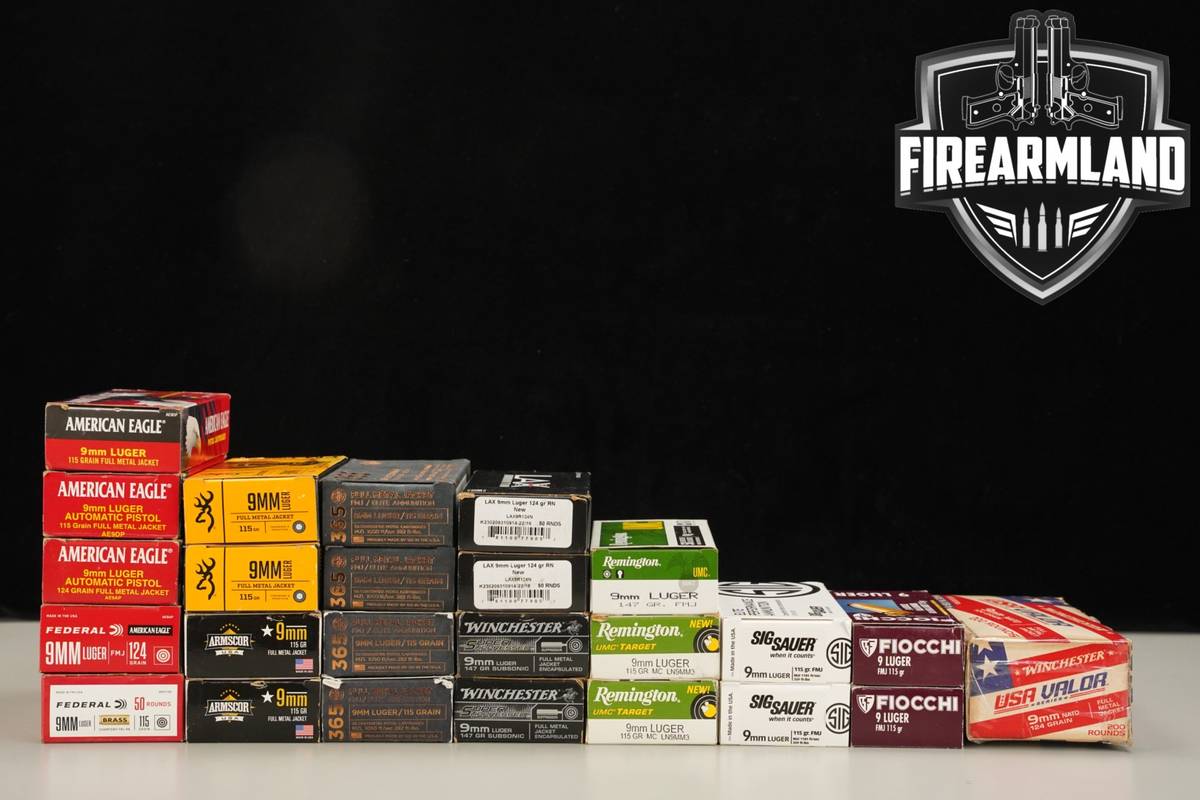 1400 RDS! 9mm Ammo 9-mm