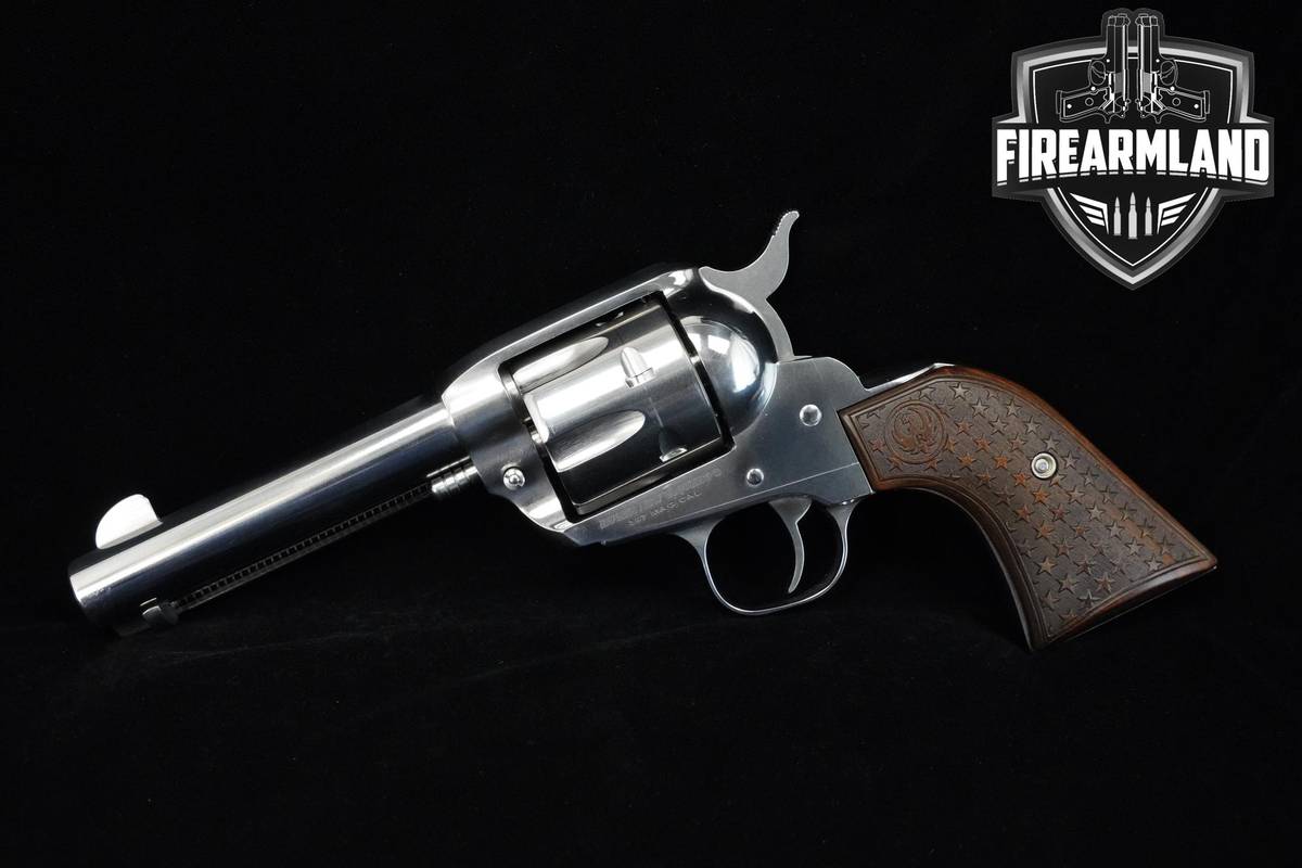 Ruger New Vaquero Stainless TALO Exclusive 357-Magnum 4.62" Ruger ORIG CASE