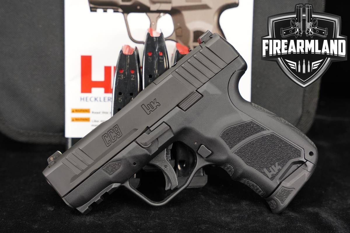 Heckler & Koch HK CC9 9mm Optics-Ready H&K CC 9 +4 MAGS & ORIG CASE