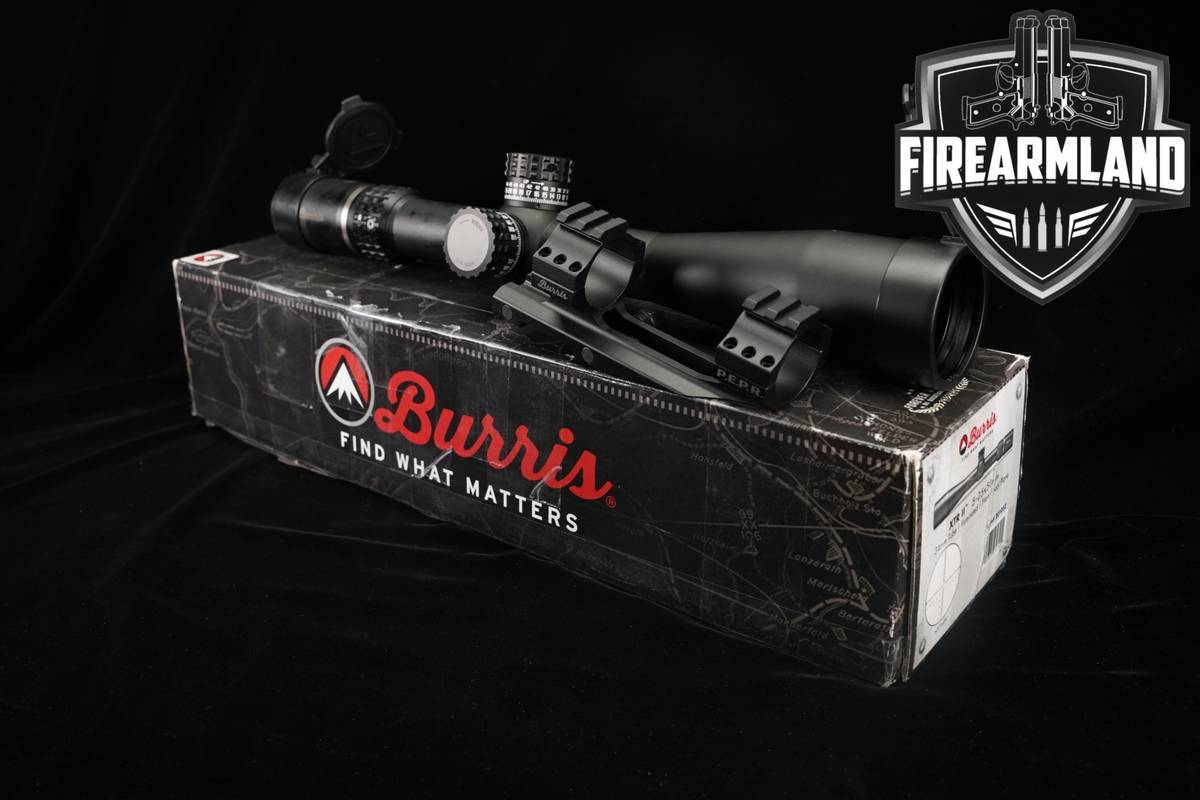 Burris XTR II 5-25x50mm 34mm Illuminated FFP MOA SCR XTR2 Scope +ORIG BOX