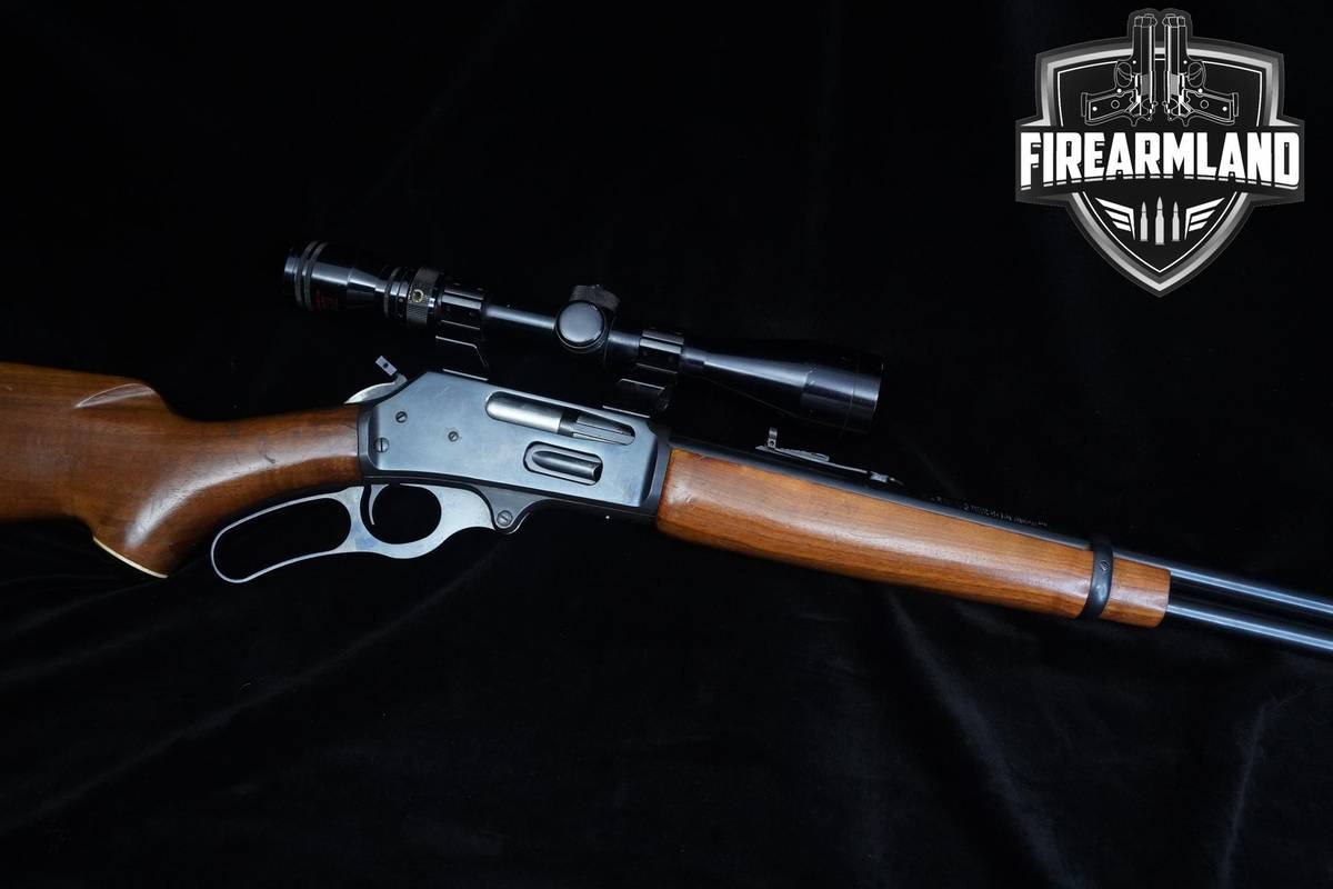 VINTAGE 1982 Marlin Model 336 30-30 20" Blued Marlin 336 JM STAMPED +OPTIC