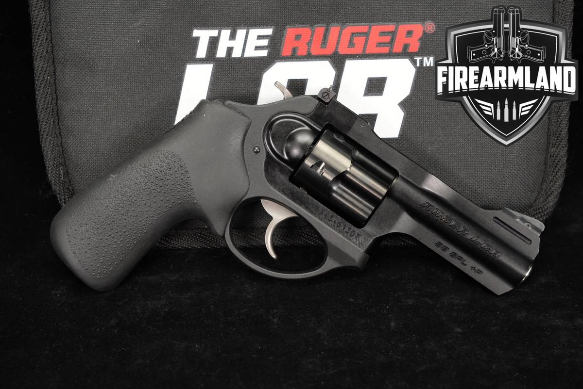 Ruger LCRx 38 Special 3" Two-Tone Black & Stainless LCR-x +ORIG CASE