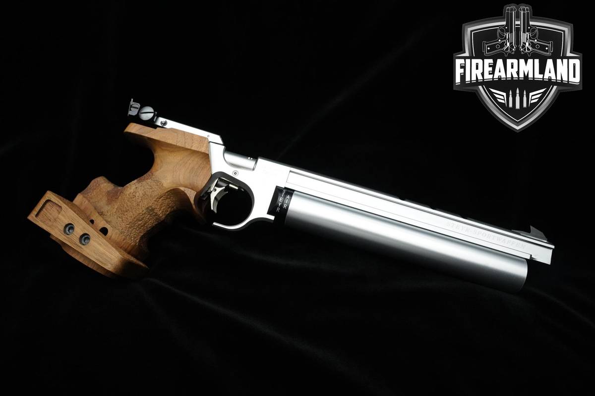 OLYMPIC GRADE Steyr Sportwaffen GmbH LP-10 177 Silver Air Gun AUSTRIAN MADE
