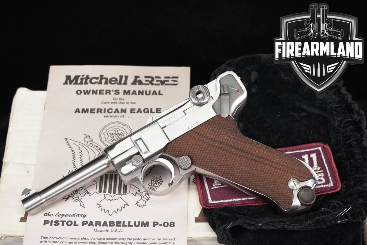 Mitchell's Mausers Luger P.08 9-mm Michell Arms P08 +ORIG BOX