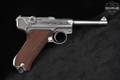 1991 Armas International Manufacturing Co. (AIMCO) Parabellum P-08 American Eagle 9mm Luger Stainless in Very Good Condition Image 3