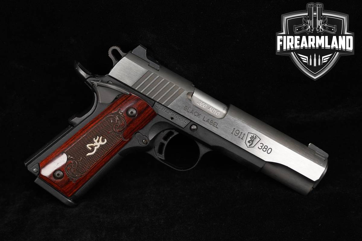 Browning 1911-380 Black Label Full Size 380ACP 4.25 Two-Tone