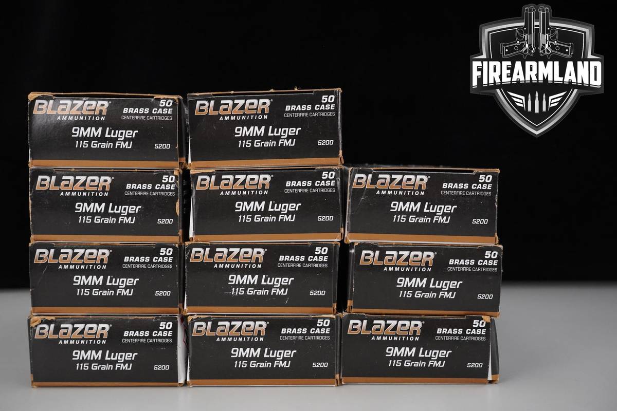 550 RDS! 9mm Ammo 9-mm