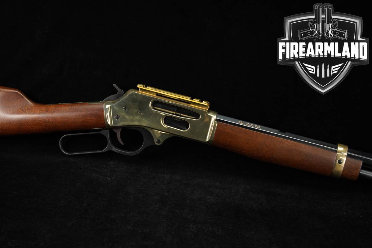 Henry 30-30 Lever Action Brass Side Gate 20" H009BG OCTAGON BARREL