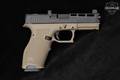 Palmetto State Armory (PSA) Dagger Compact SW1 Extreme Carry Cuts RMR 9mm Luger Two-Tone FDE in Excellent Condition Image 3