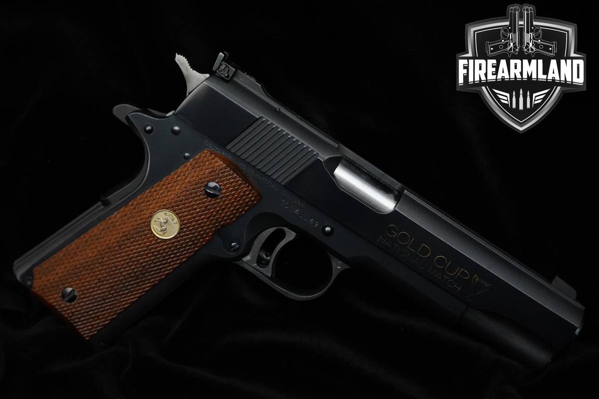 1977 Colt Gold Cup National Match MK-IV Series 70 45 ACP 5" 1911 Colt