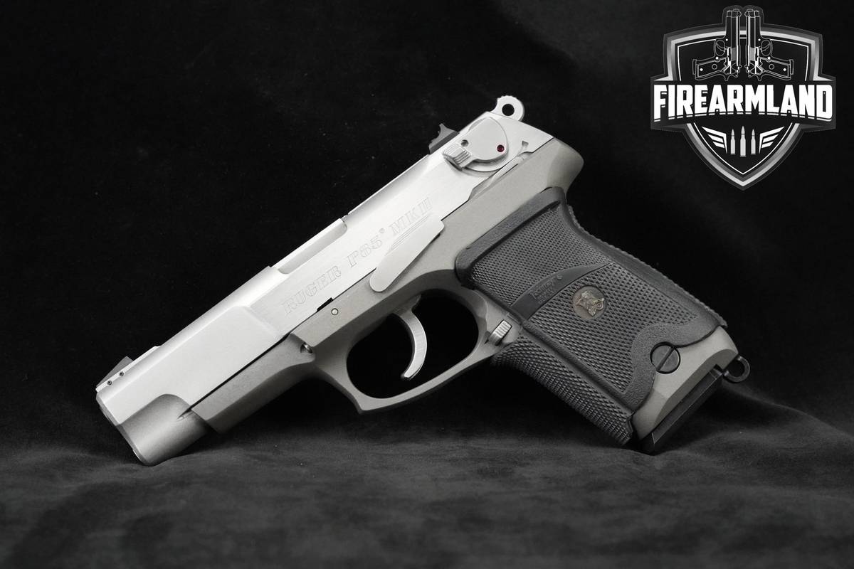 Ruger P85 MK ll 9mm Stainless Ruger P85-Mk2 P-85 Mark-II Mark-2 +HOLSTER