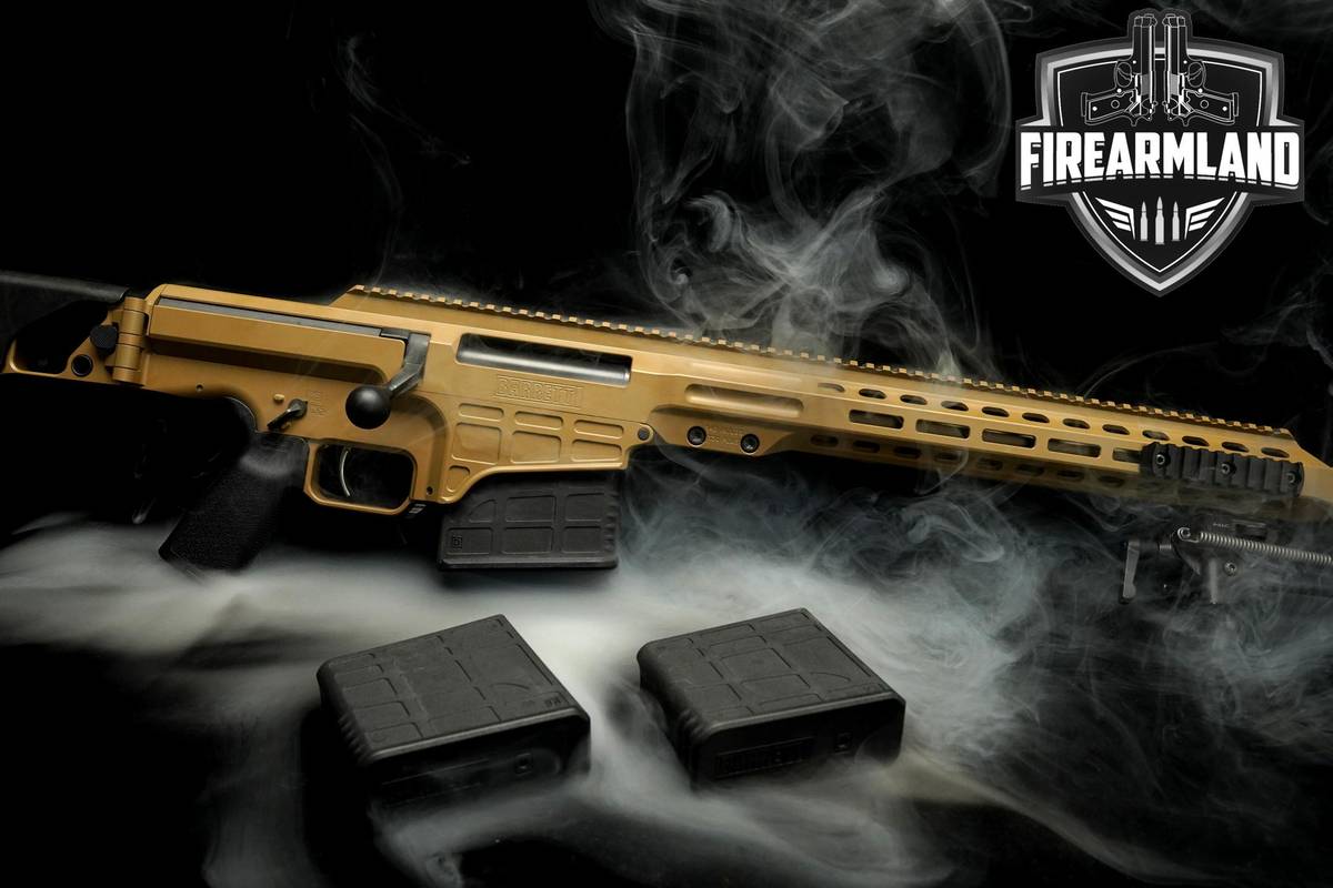 Barrett MRAD Mk 22 Mod 0 300 Norma Magnum 26" Coyote Tan +3 MAGS & OG CASE
