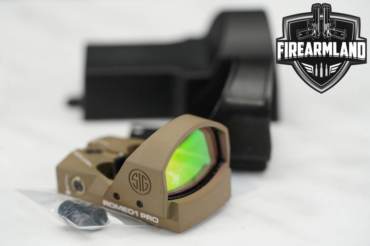 Sig Sauer Romeo1 Pro 6 MOA Red Dot Sight Romeo1Pro RDS Romeo 1