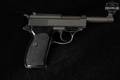 1982 Walther P1 Bundeswehr Issue; Reinforced Frame 9mm Luger Two-Tone Gray & Black in Fair Condition Image 3