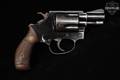 1956 Smith & Wesson (S&W) Chiefs Special Airweight, Pre-Model 37 .38 Spl. Blued & Anodized in Fair Condition Image 2