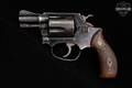 1956 Smith & Wesson (S&W) Chiefs Special Airweight, Pre-Model 37 .38 Spl. Blued & Anodized in Fair Condition Image 4
