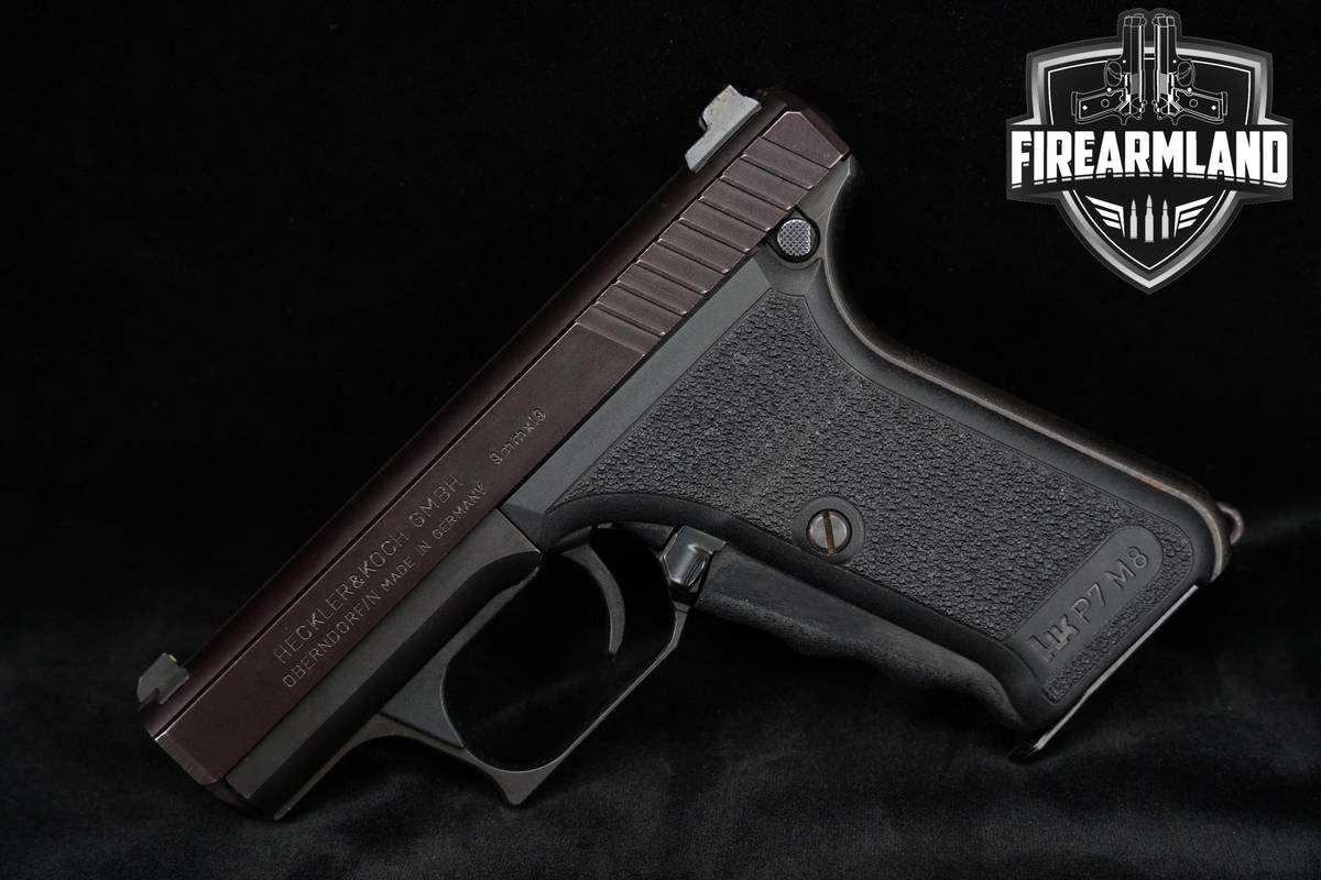 RARE COLLECTOR 2003 Heckler & Koch H&K P7 M8 9mm 4.1" HK P7M8