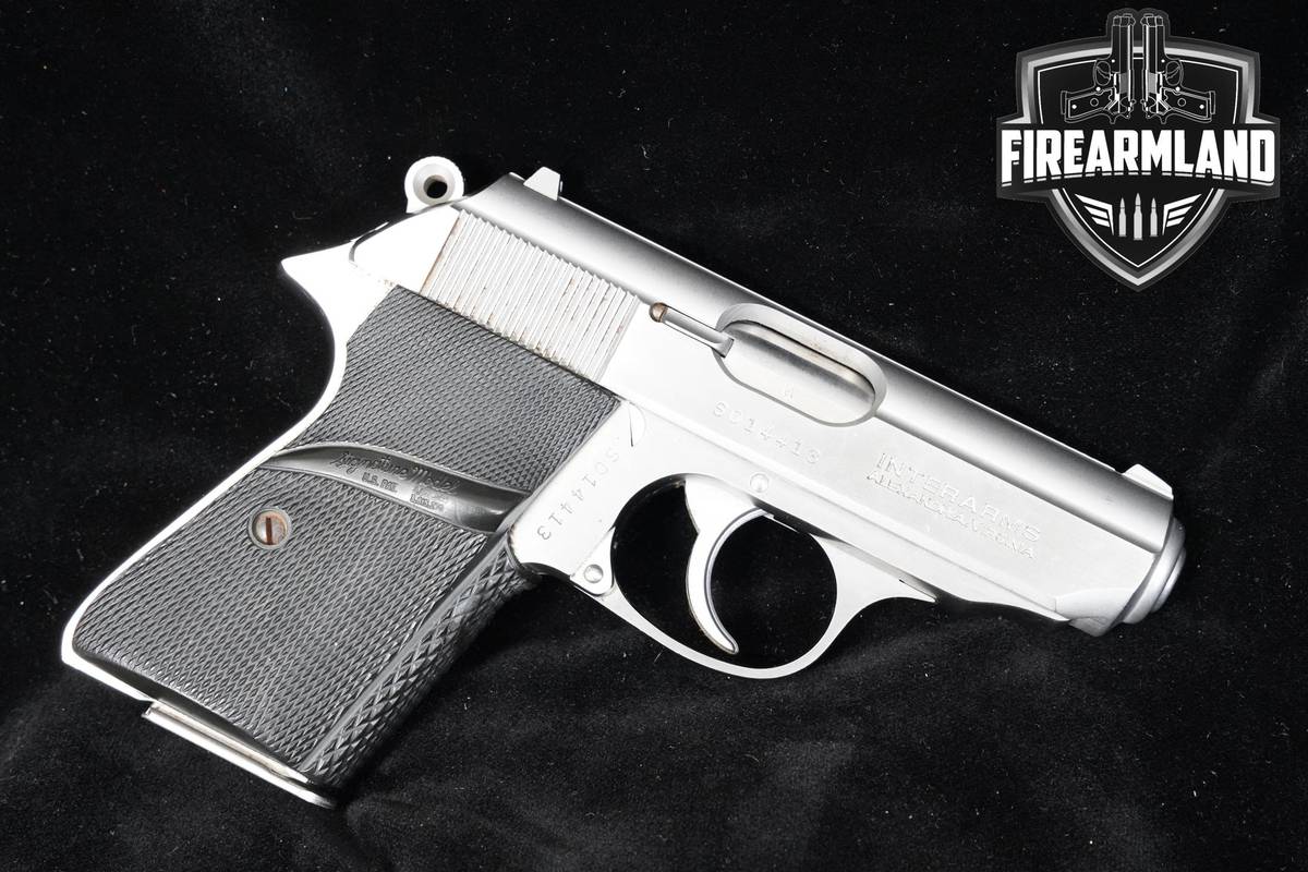 Walther PPK/S 380 ACP 3.3" Stainless Steel Walther PPK-S +2 MAGS