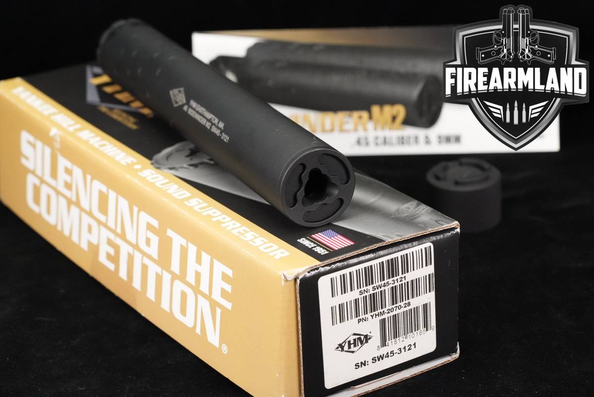 Yankee Hill Machine Sidewinder M2 .45 9" Suppressor Side Winder Silencer