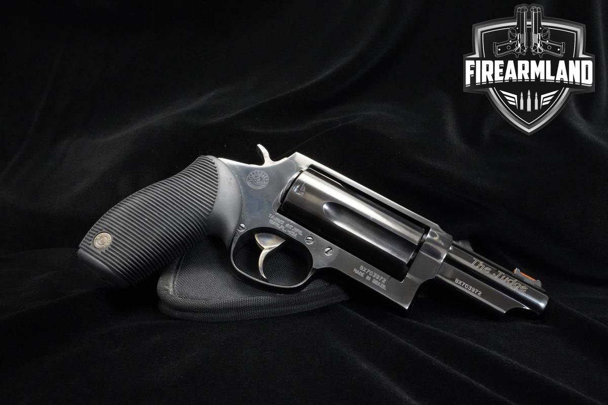Taurus The Judge 45 LC/410 3" Blued Taurus Judge DA/SA